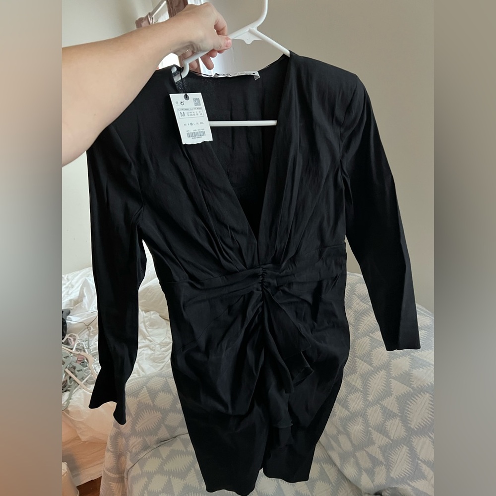Zara black dress size Medium